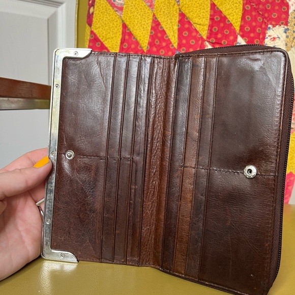 Rudsak Leather Wallet in Walnut Brown - Picture 6 of 10
